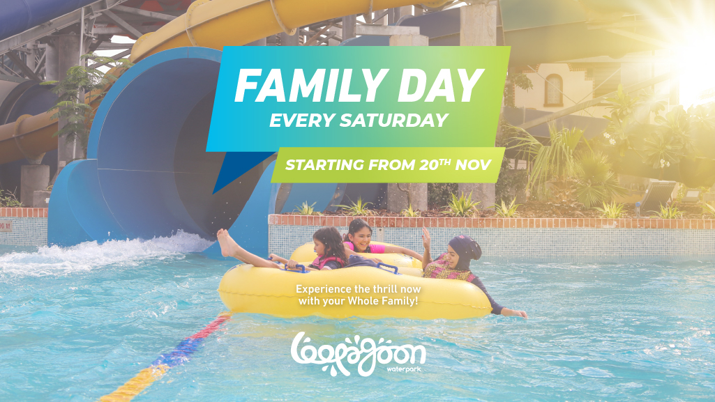 Family Day in Loopagoon Water Park
